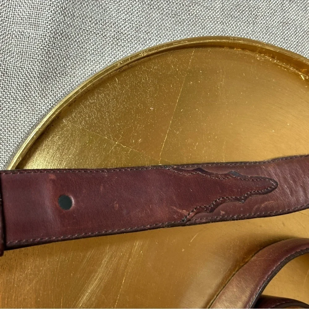 2/$30 Justin Top Grain Leather Men’s Belt Size 38